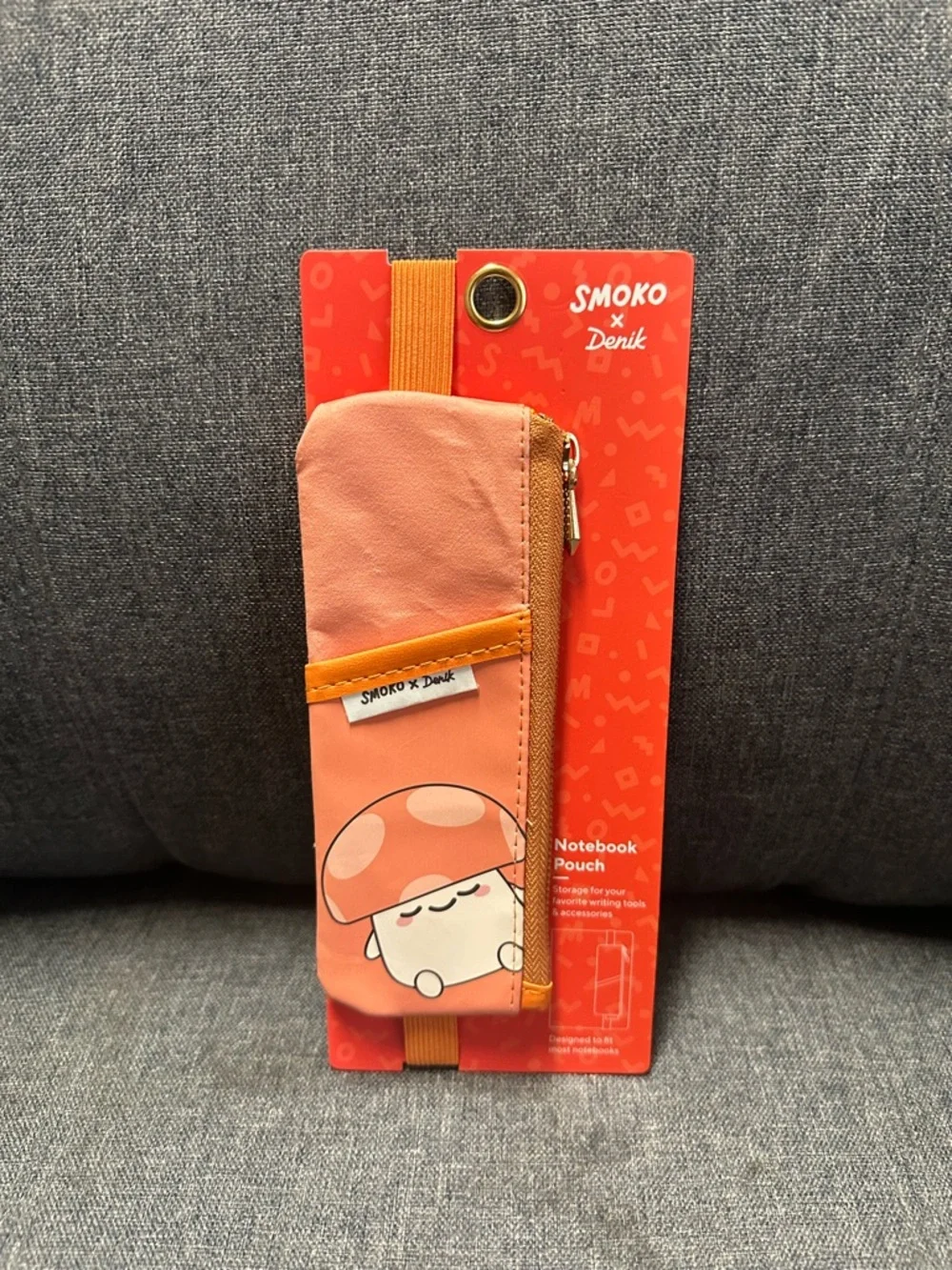 SMOKO x Denik Kai Mushroom Banded Pencil Pouch
